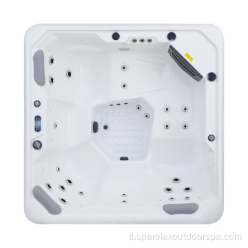Luxury massage portable whirlpool bathtub fiberglass spa